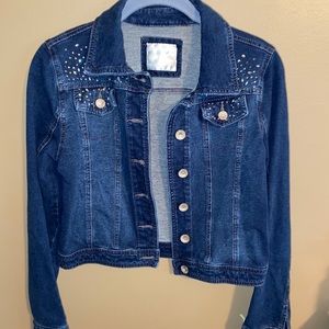Justice. Girls jeans jacket. 12/14